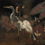 Vente par "Sotheby's Paris. France." du 18/11/2003 - Aigrettes dans un paysage aquatique et floral (lot n°92)